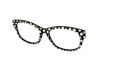 The Black Daisy - Angle Top Thumbnail - Pair Eyewear