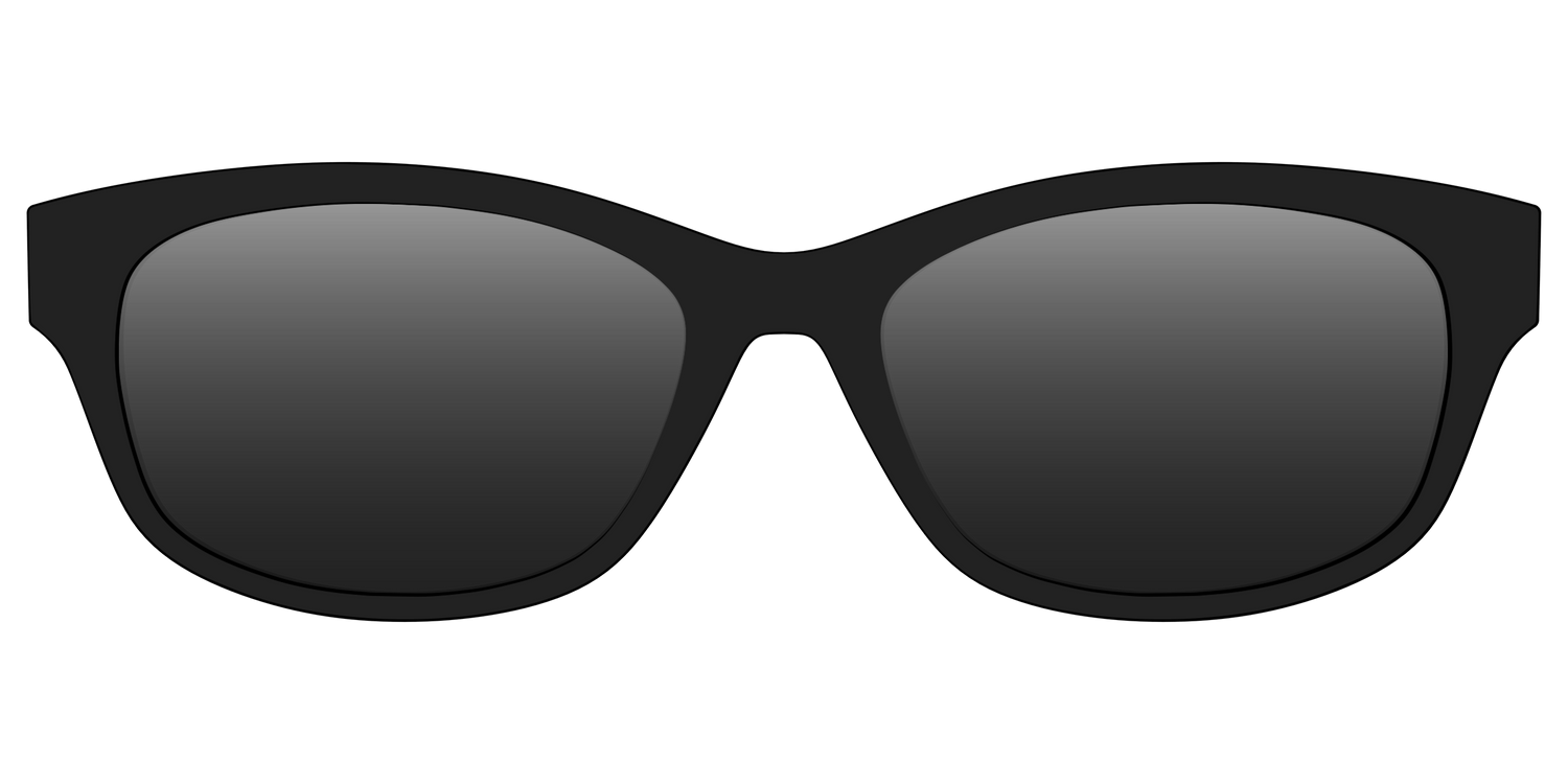 The Polarized Black Sun Top - Front Top Image - Pair Eyewear