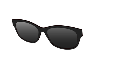 The Polarized Black Sun Top - Angle Top Thumbnail - Pair Eyewear