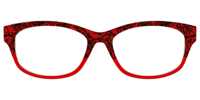 The Blood Red Lace Split - Front Top Thumbnail - Pair Eyewear