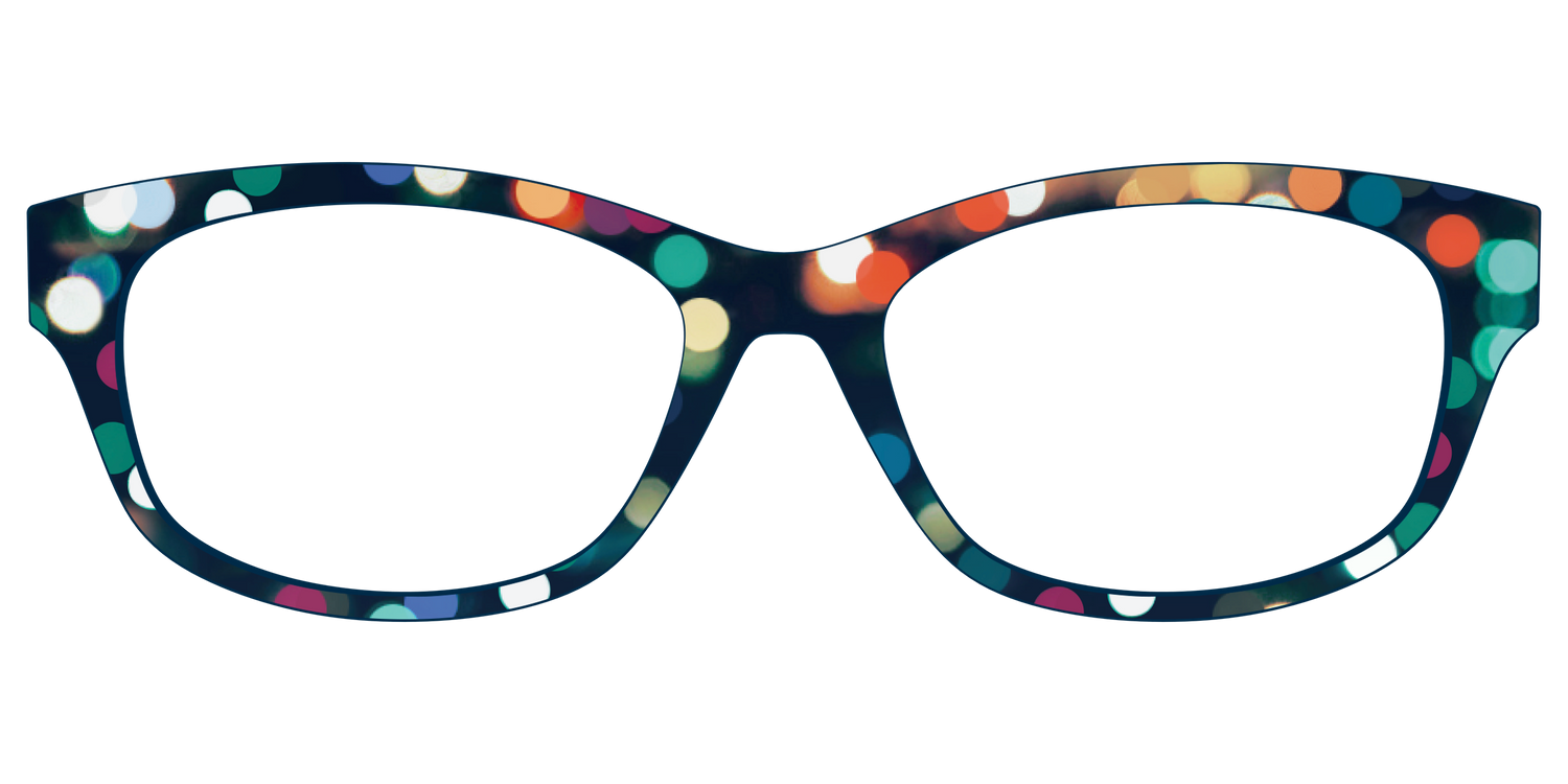 The Bokeh Dot - Front Top Image - Pair Eyewear