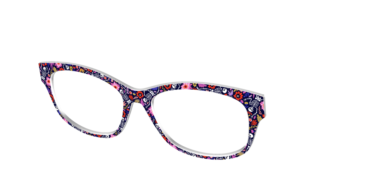 The Bone-Chilling Blossoms - Angle Top Image - Pair Eyewear