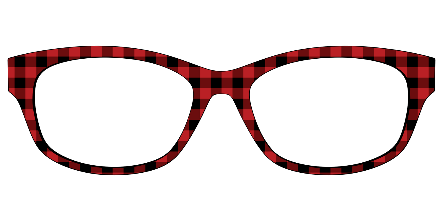 The Buffalo Plaid - Front Top Image - Pair Eyewear
