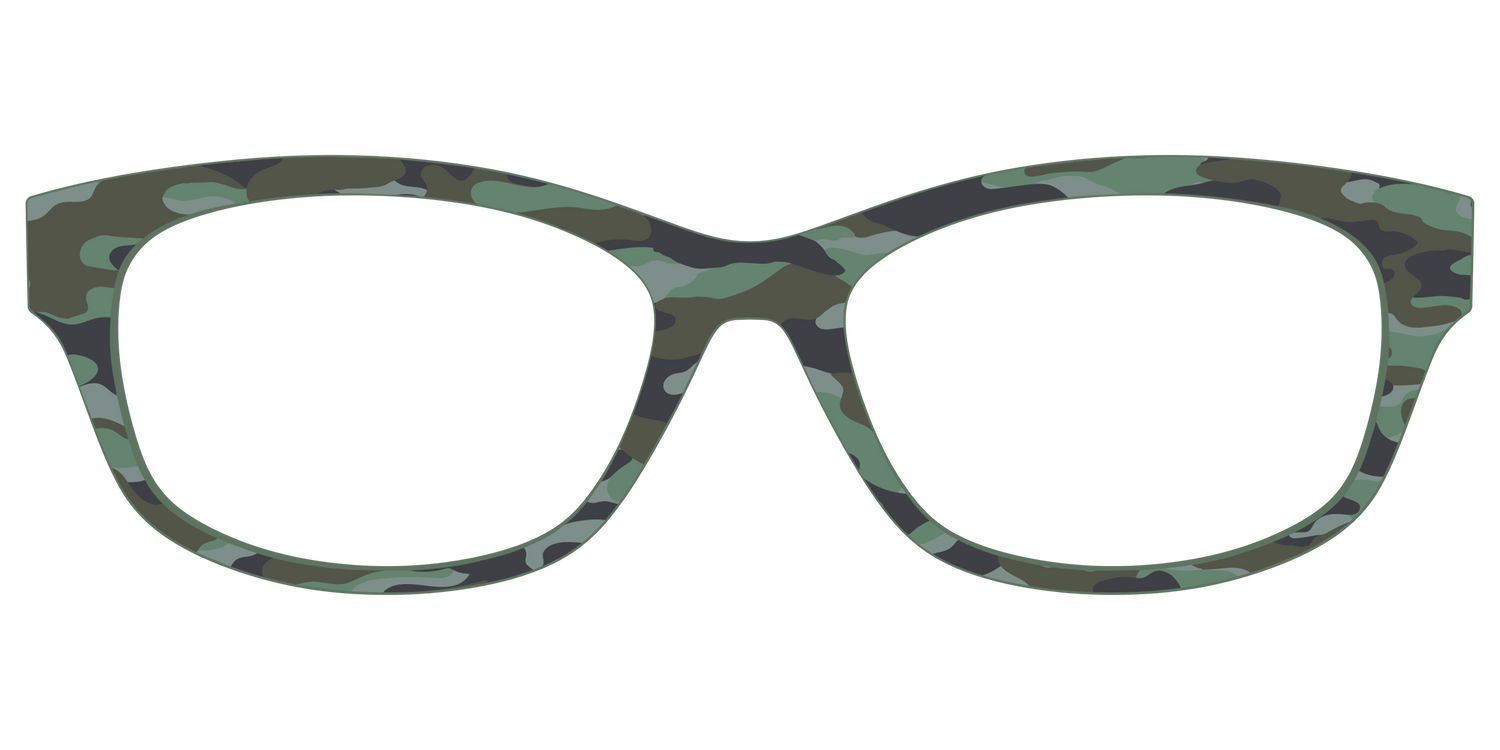 The Classic Camo - Front Top Image - Pair Eyewear