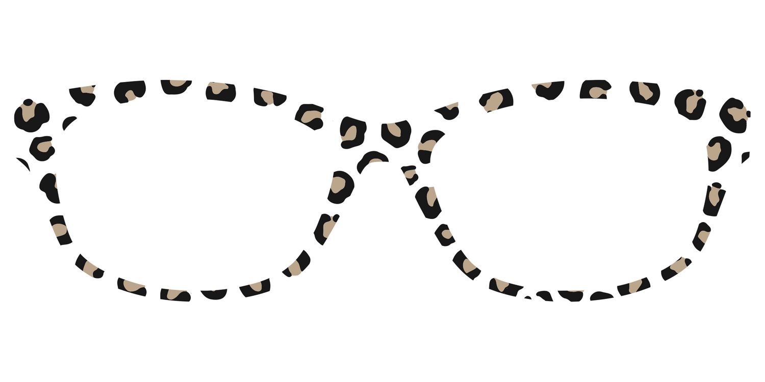 The Classic Cheetah - Front Top Image - Pair Eyewear