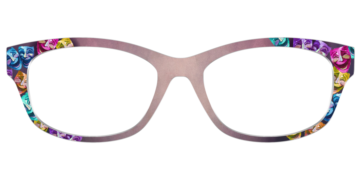 The Comedy Masks - Front Top Image - Pair Eyewear