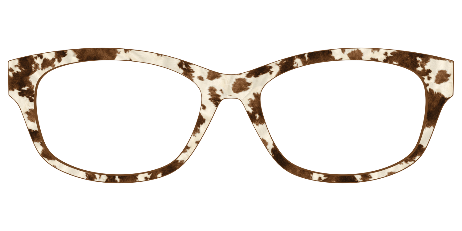 The Cowhide - Front Top Image - Pair Eyewear