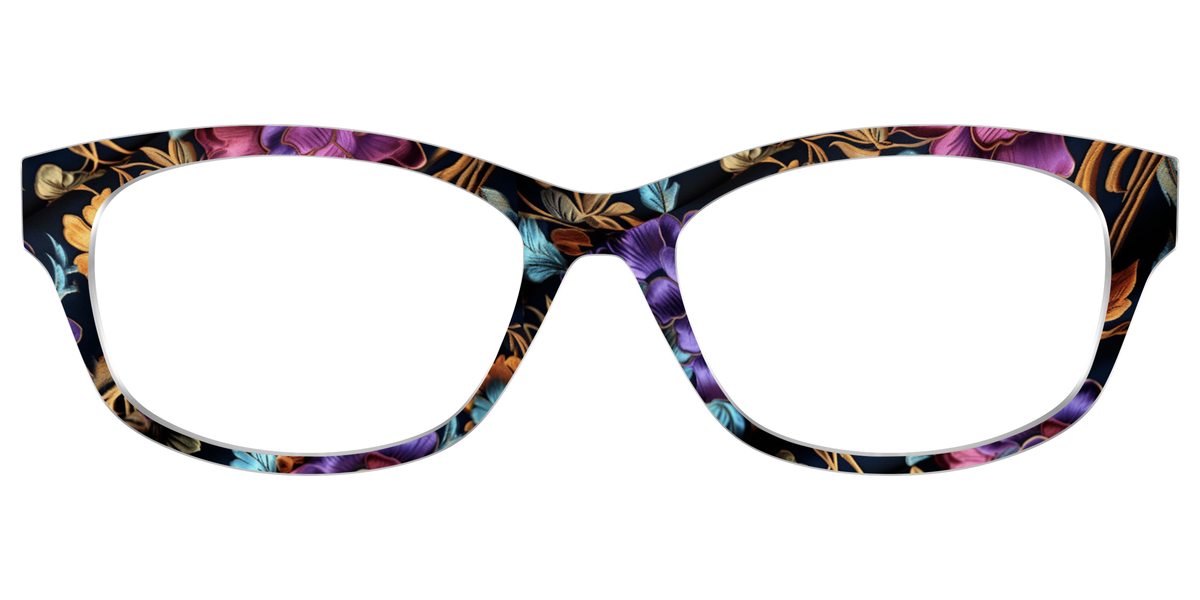 The Crushed Velvet Floral - Front Top Image - Pair Eyewear