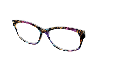 The Crushed Velvet Floral - Angle Top Thumbnail - Pair Eyewear