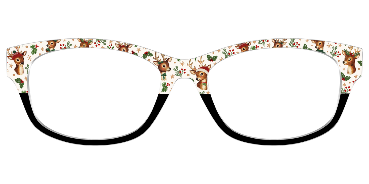 The Dashing Reindeer - Front Top Image - Pair Eyewear