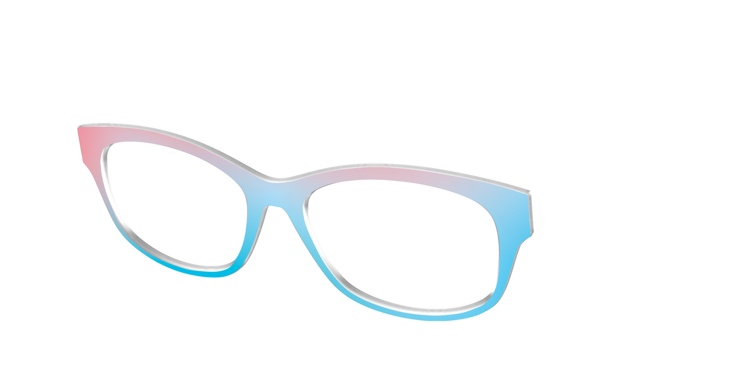 The Daybreak Ombre - Angle Top Image - Pair Eyewear