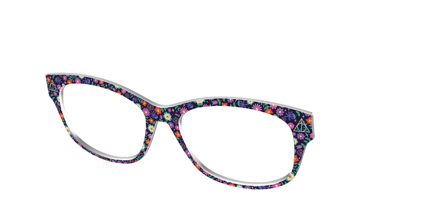 The Deathly Hallows Floral - Angle Top Image - Pair Eyewear