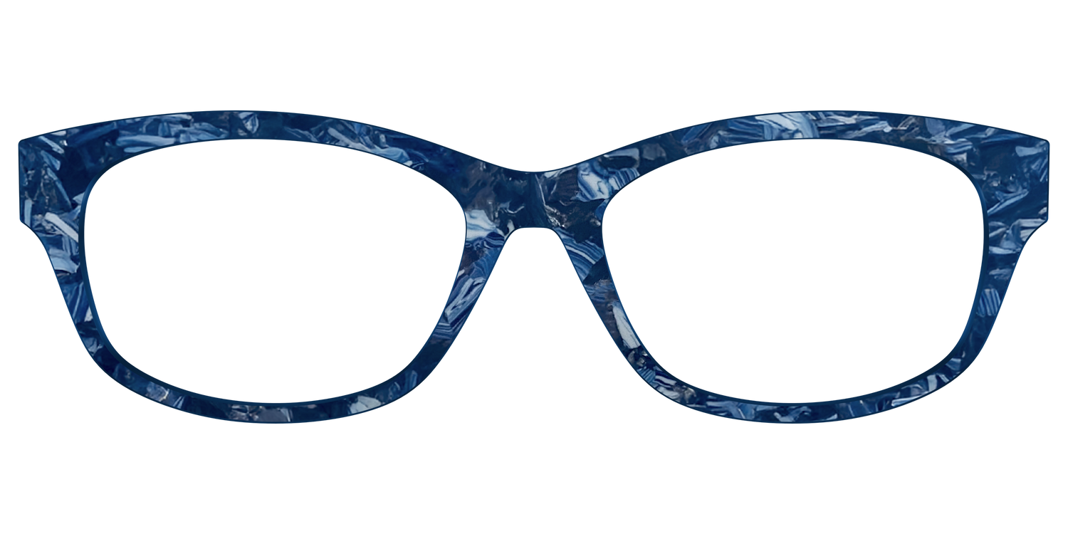 The Deep Slate Pearl Marble - Front Top Image - Pair Eyewear