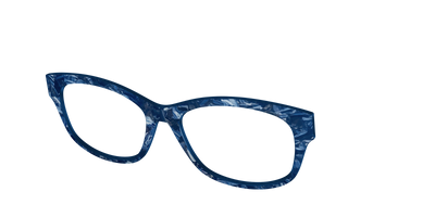 The Deep Slate Pearl Marble - Angle Top Thumbnail - Pair Eyewear