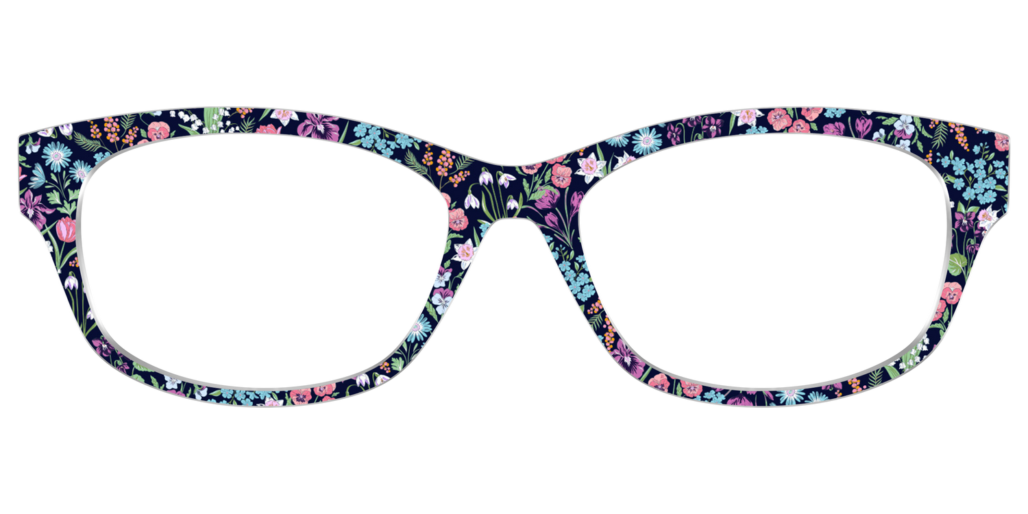 The Demure Blossoms - Front Top Image - Pair Eyewear