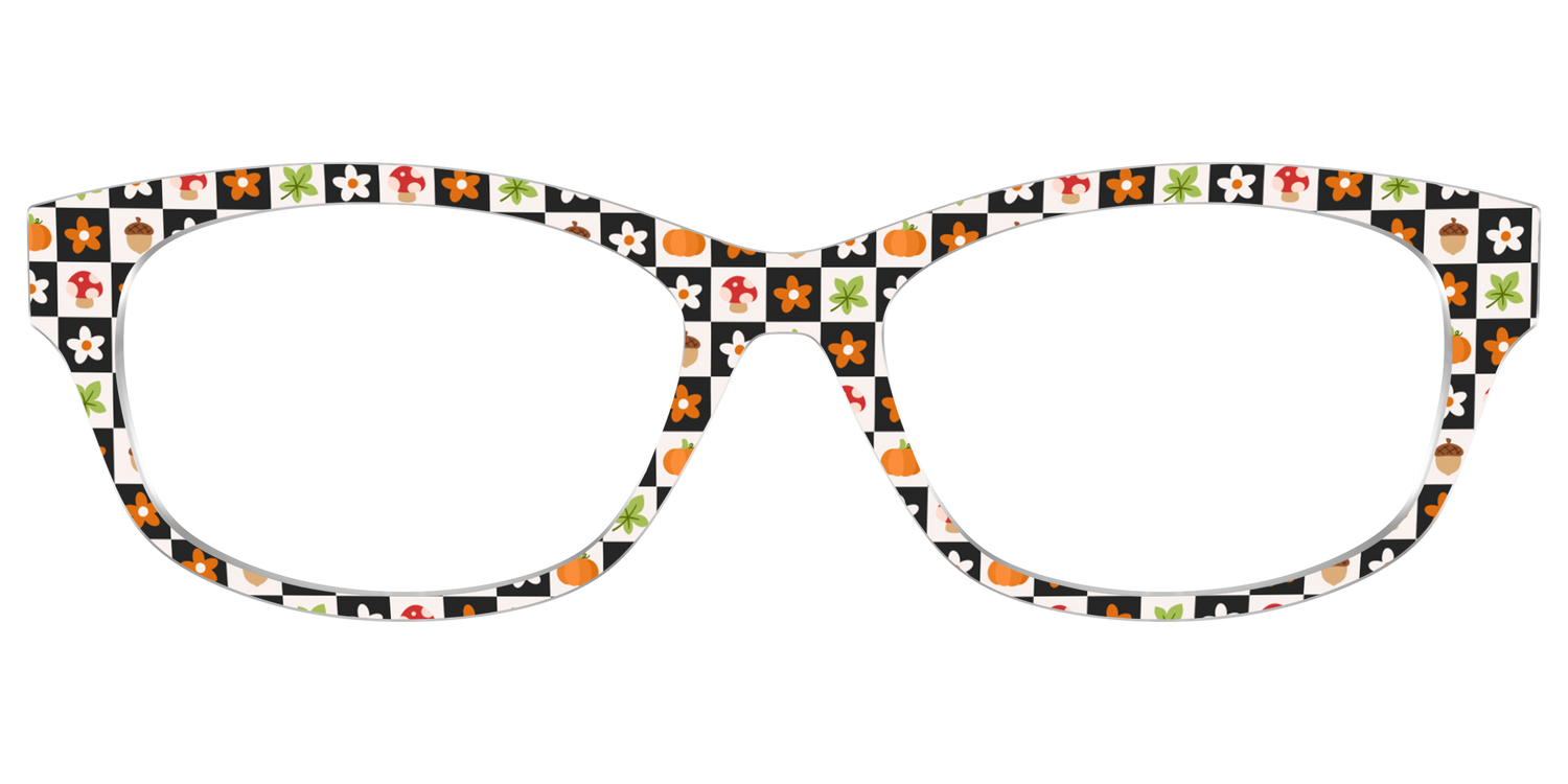 The Fall Festive Check - Front Top Image - Pair Eyewear