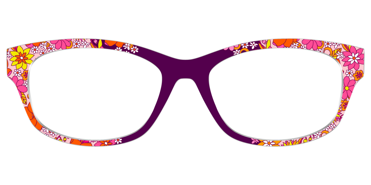 The Far Out Floral - Front Top Image - Pair Eyewear
