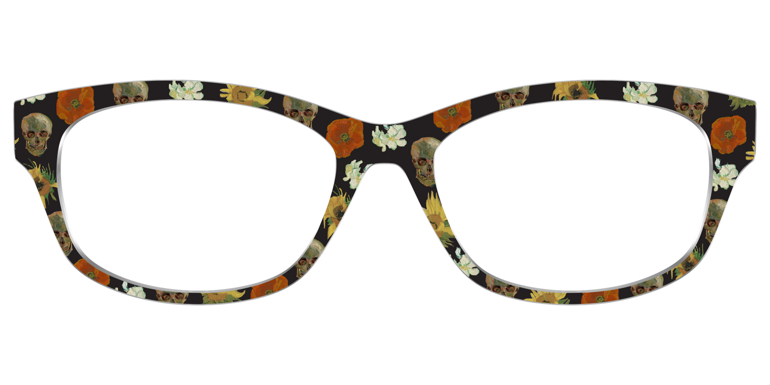 The Floral Skulls - Front Top Image - Pair Eyewear