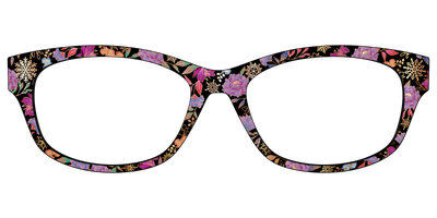 The Frosted Blossom Garden with Foil - Front Top Thumbnail - Pair Eyewear