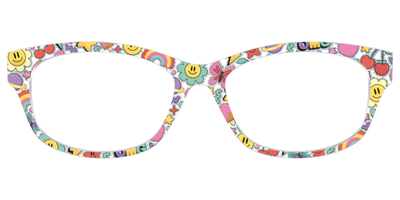 The Funky Foil Stickers - Front Top Thumbnail - Pair Eyewear