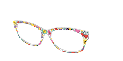 The Funky Foil Stickers - Angle Top Thumbnail - Pair Eyewear