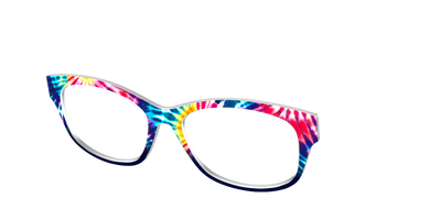 The Funky Tie-Dye - Angle Top Thumbnail - Pair Eyewear