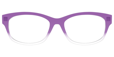 The Grape Gradient Crystal - Front Top Thumbnail - Pair Eyewear