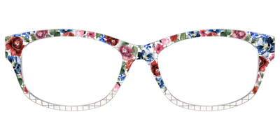 The Graph Paper Floral - Front Top Thumbnail - Pair Eyewear