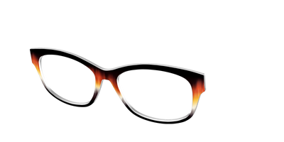 The Hallows' Eve Gradient - Angle Top Thumbnail - Pair Eyewear