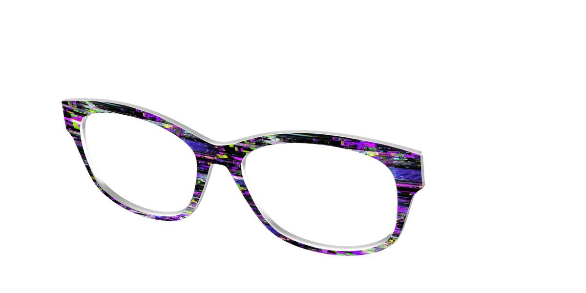 The Horror Film Glitch - Angle Top Image - Pair Eyewear