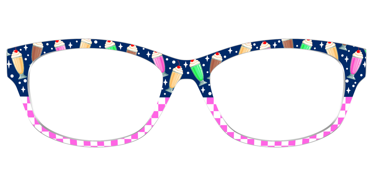 The Ice Cream Social Split - Front Top Image - Pair Eyewear
