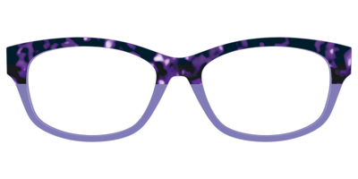 The Iris Tortoise Crystal Split - Front Top Thumbnail - Pair Eyewear