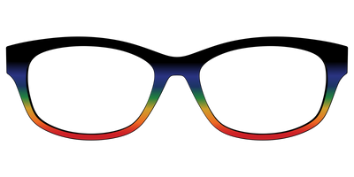 The Love Wins Gradient - Front Top Thumbnail - Pair Eyewear