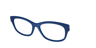 The Matte Navy - Angle Top Thumbnail - Pair Eyewear