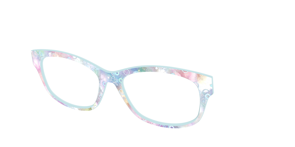 The Mermaid Bokeh with Bubble Glitter - Angle Top Image - Pair Eyewear