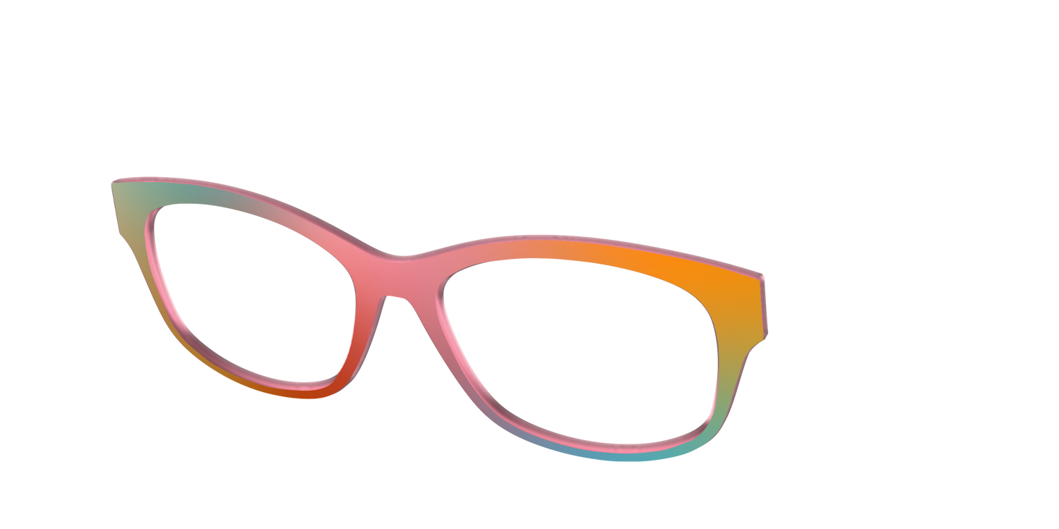 The Mirage Gradient - Angle Top Image - Pair Eyewear