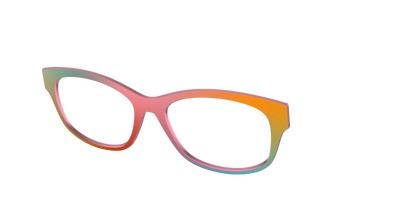 The Mirage Gradient - Angle Top Thumbnail - Pair Eyewear