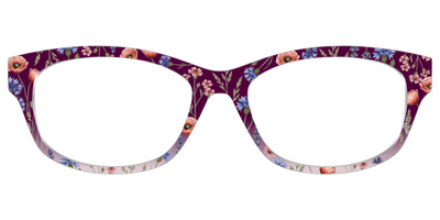 The Mulberry Floral Dip-Dye - Front Top Thumbnail - Pair Eyewear