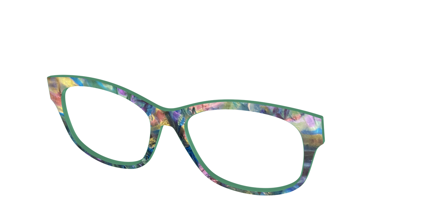 The Neptune Pearl - Angle Top Image - Pair Eyewear