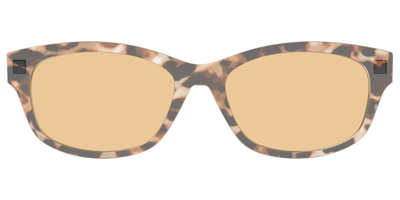 The Neutral Tort Crystal With Umber Brown lens - Front Top Thumbnail - Pair Eyewear