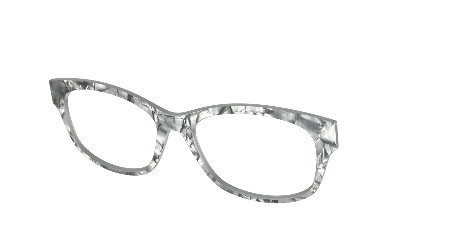 The Obsidian Pearl Marble - Angle Top Image - Pair Eyewear