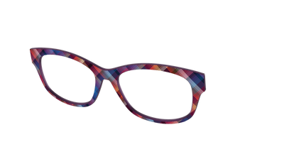 The Ombre Plaid - Angle Top Thumbnail - Pair Eyewear
