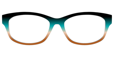 The Onyx to Rust Gradient - Front Top Thumbnail - Pair Eyewear