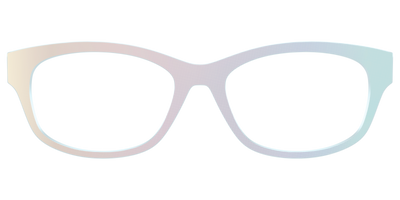The Pastel Dot Iridescent - Front Top Thumbnail - Pair Eyewear