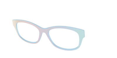 The Pastel Dot Iridescent - Angle Top Thumbnail - Pair Eyewear