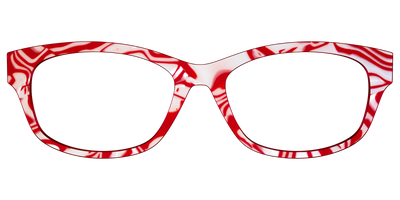 The Peppermint Swirl - Front Top Thumbnail - Pair Eyewear