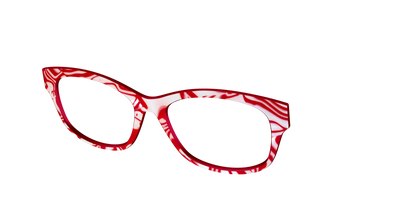 The Peppermint Swirl - Angle Top Thumbnail - Pair Eyewear