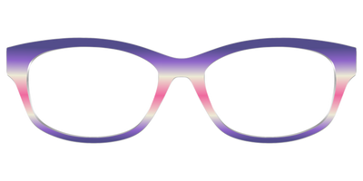 The Petunia Haze Gradient - Front Top Thumbnail - Pair Eyewear