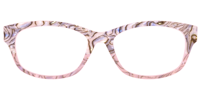The Pink Conch Shell Pearl Crystal Split - Front Top Thumbnail - Pair Eyewear
