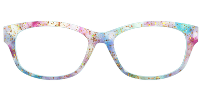 The Pixie Bokeh with Gold Flakes - Front Top Thumbnail - Pair Eyewear